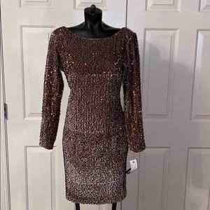 Leslie Fay Sequins Dress
